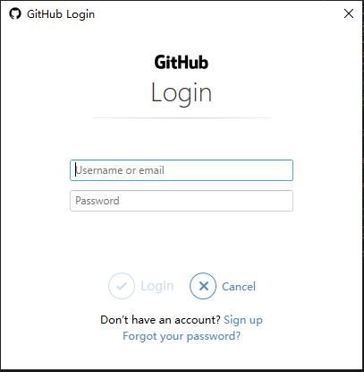登录 GitHub 帐号